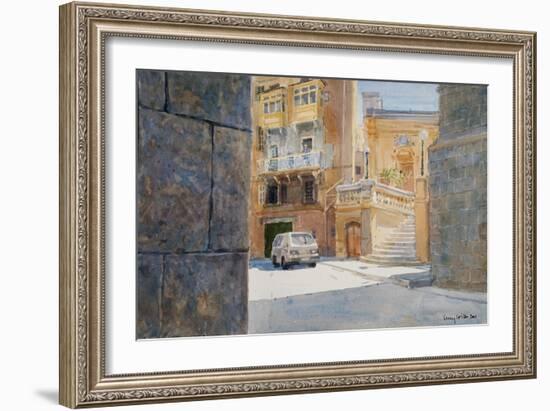 The Walls of Birgu, 2011-Lucy Willis-Framed Giclee Print