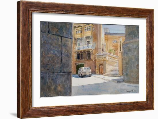 The Walls of Birgu, 2011-Lucy Willis-Framed Giclee Print