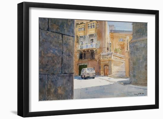 The Walls of Birgu, 2011-Lucy Willis-Framed Giclee Print