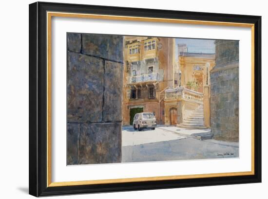 The Walls of Birgu, 2011-Lucy Willis-Framed Giclee Print