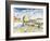 The Walls of Paris-Vincent van Gogh-Framed Giclee Print