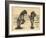 The Walrus and the Carpenter, Illustration from 'Through the Looking Glass' by Lewis Carroll…-John Tenniel-Framed Giclee Print