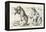 The Walrus and the Carpenter the Walrus Eats the Last Oyster-John Tenniel-Framed Premier Image Canvas