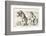 The Walrus and the Carpenter the Walrus Eats the Last Oyster-John Tenniel-Framed Photographic Print