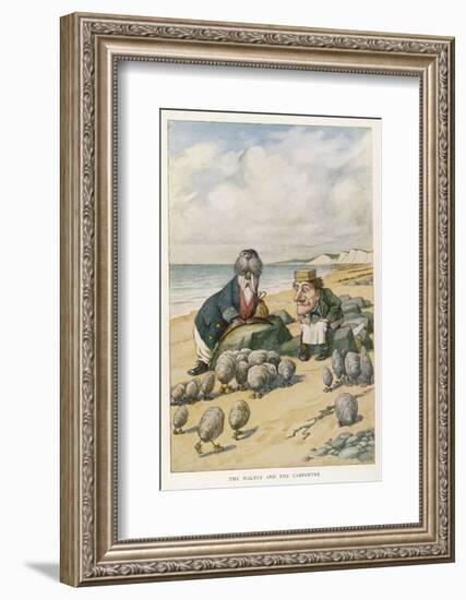 The Walrus and the Carpenter-John Tenniel-Framed Photographic Print