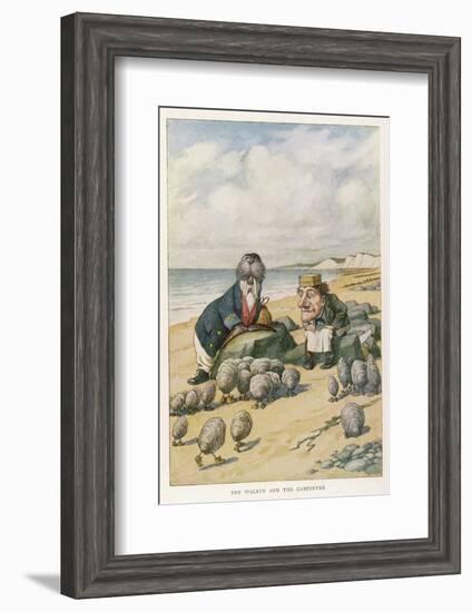 The Walrus and the Carpenter-John Tenniel-Framed Photographic Print