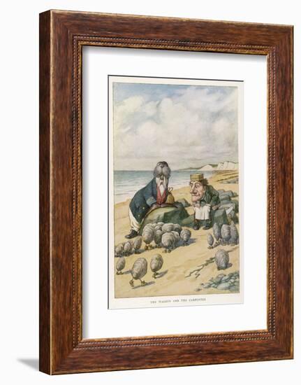 The Walrus and the Carpenter-John Tenniel-Framed Photographic Print