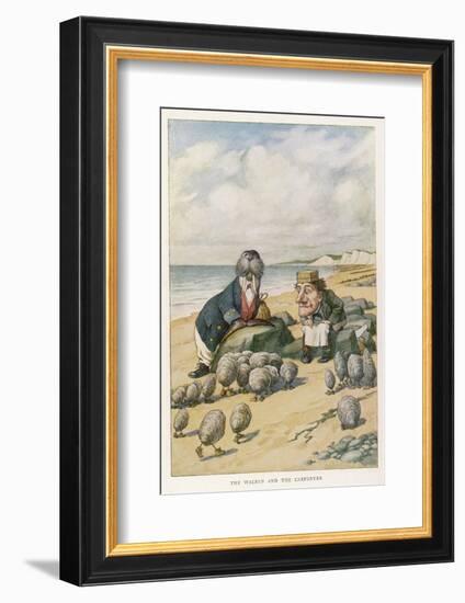 The Walrus and the Carpenter-John Tenniel-Framed Photographic Print