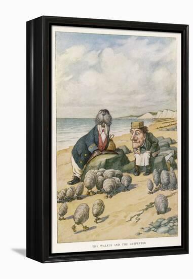 The Walrus and the Carpenter-John Tenniel-Framed Premier Image Canvas
