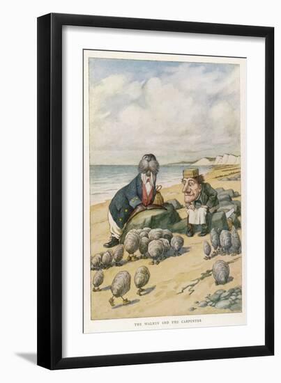 The Walrus and the Carpenter-John Tenniel-Framed Premium Photographic Print