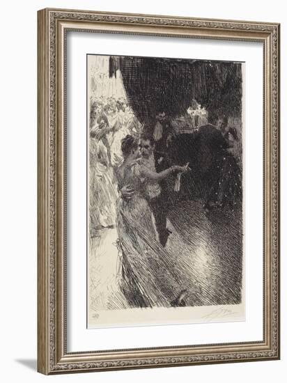 The Waltz, 1891-Anders Leonard Zorn-Framed Giclee Print