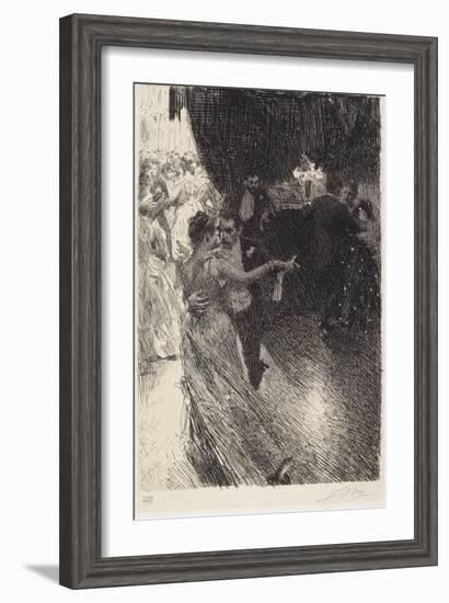 The Waltz, 1891-Anders Leonard Zorn-Framed Giclee Print