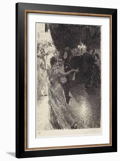 The Waltz, 1891-Anders Leonard Zorn-Framed Giclee Print