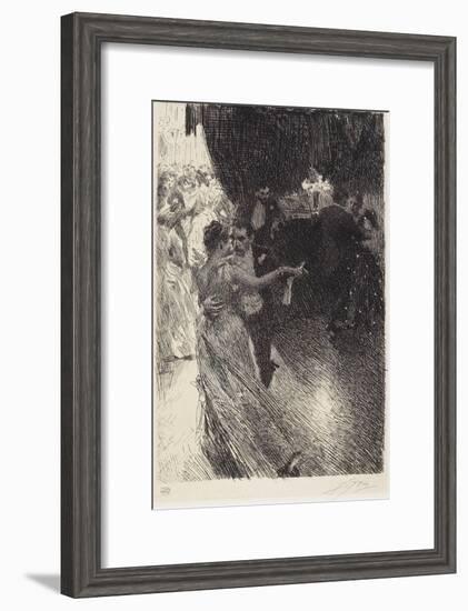 The Waltz, 1891-Anders Leonard Zorn-Framed Giclee Print