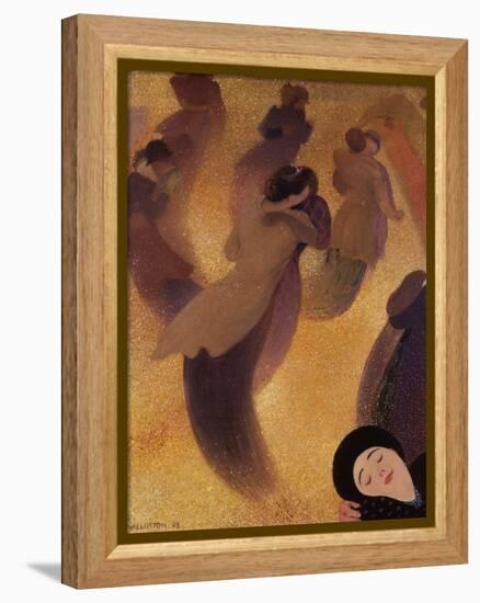 The Waltz (La Vals)-Felix Edouard Vallotton-Framed Premier Image Canvas