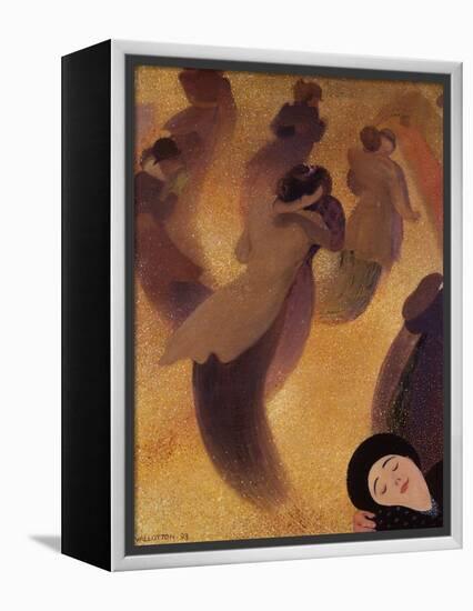 The Waltz (La Vals)-Felix Edouard Vallotton-Framed Premier Image Canvas