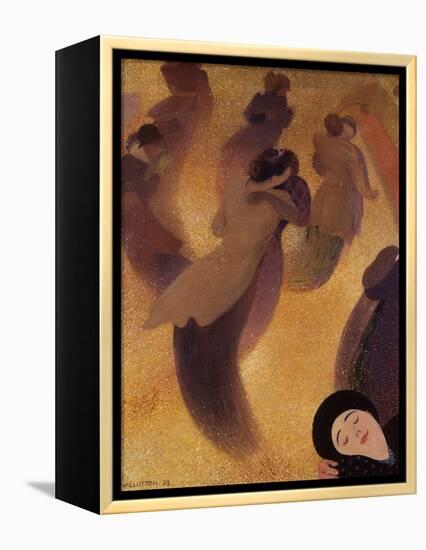 The Waltz (La Vals)-Felix Edouard Vallotton-Framed Premier Image Canvas