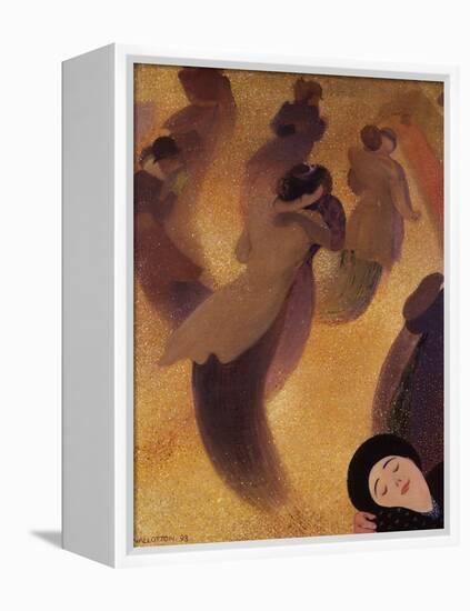 The Waltz (La Vals)-Felix Edouard Vallotton-Framed Premier Image Canvas