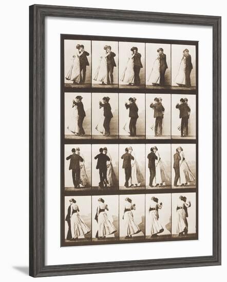 The Waltz-Eadweard Muybridge-Framed Photographic Print