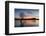 The Wanaka Tree with dramatic sky at sunrise, Lake Wanaka, Otago, South Island, New Zealand-Ed Rhodes-Framed Photographic Print