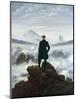 The Wanderer Above the Sea of Fog, 1818-Caspar David Friedrich-Mounted Premium Giclee Print