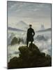 The Wanderer Above the Sea of Fog, about 1818-Caspar David Friedrich-Mounted Giclee Print