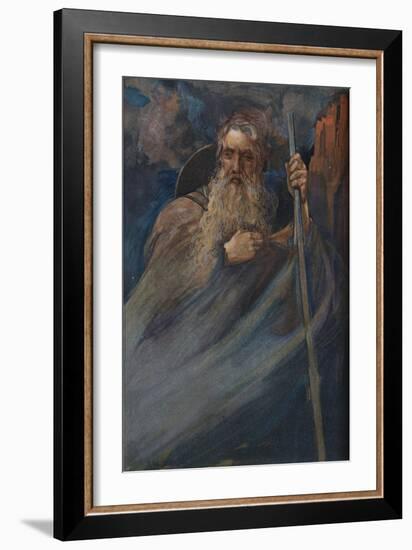 'The Wanderer', c1900 (1902)-Charles Robinson-Framed Giclee Print
