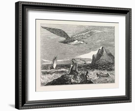 The Wandering Albatross-null-Framed Giclee Print