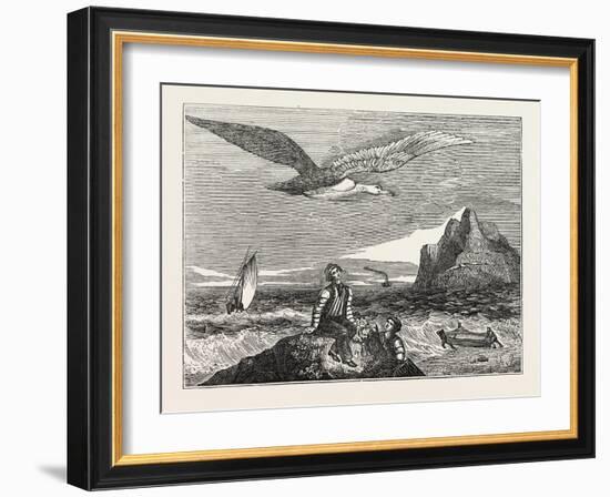 The Wandering Albatross-null-Framed Giclee Print