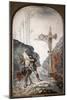 The Wandering Jew, Surprised by the Calvary Which Calls Him, Oil Painting on Canvas by Gustave More-Gustave Moreau-Mounted Giclee Print