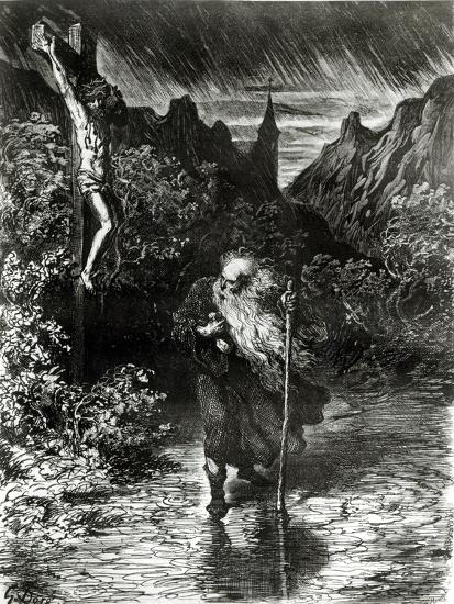 The Wandering Jew&#39; Giclee Print - Gustave Doré | Art.com