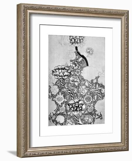 The 'Wandle' Pattern Printed on Cotton, 1884-William Morris-Framed Giclee Print