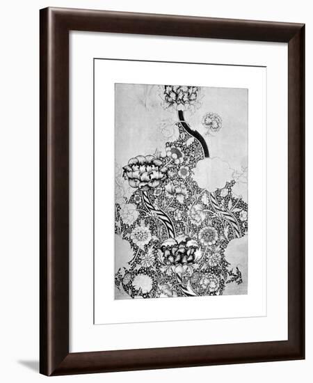 The 'Wandle' Pattern Printed on Cotton, 1884-William Morris-Framed Giclee Print