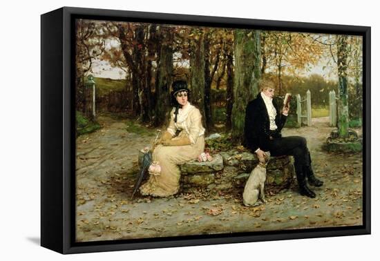 The Waning Honeymoon, 1878-George Henry Boughton-Framed Premier Image Canvas