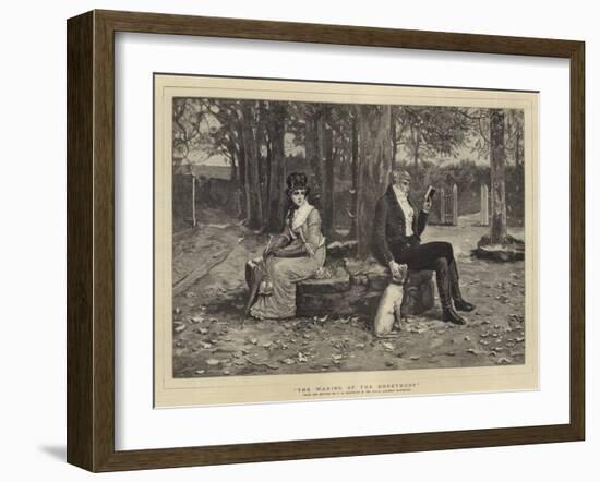 The Waning of the Honeymoon-George Henry Boughton-Framed Giclee Print