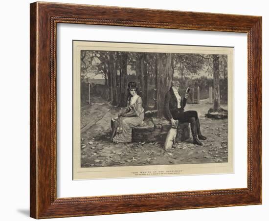 The Waning of the Honeymoon-George Henry Boughton-Framed Giclee Print