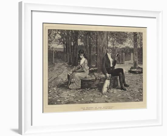 The Waning of the Honeymoon-George Henry Boughton-Framed Giclee Print