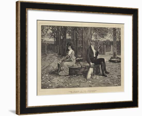 The Waning of the Honeymoon-George Henry Boughton-Framed Giclee Print