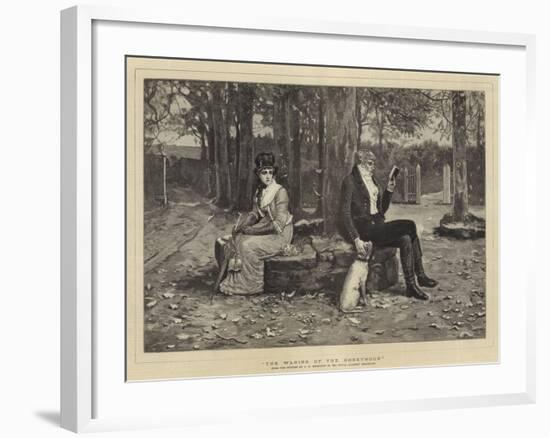 The Waning of the Honeymoon-George Henry Boughton-Framed Giclee Print