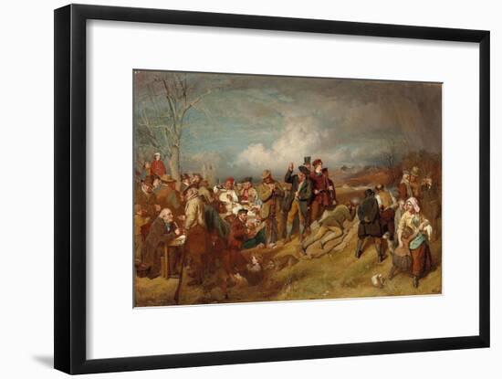 The Wappenshaw: a Shooting Match-John Faed-Framed Giclee Print