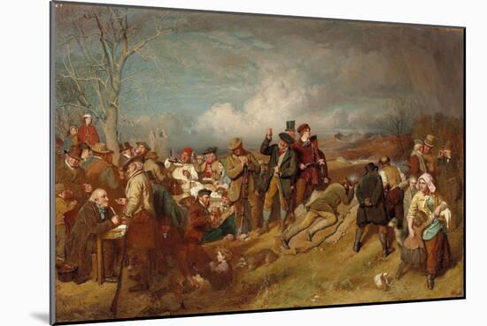 The Wappenshaw: a Shooting Match-John Faed-Mounted Giclee Print