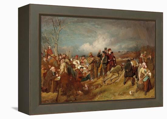 The Wappenshaw: a Shooting Match-John Faed-Framed Premier Image Canvas