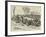 The War, a Russian Column on the March from Chotim to Liptschany-null-Framed Giclee Print