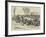 The War, a Russian Column on the March from Chotim to Liptschany-null-Framed Giclee Print