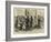 The War, a Sketch in Bucharest-null-Framed Giclee Print