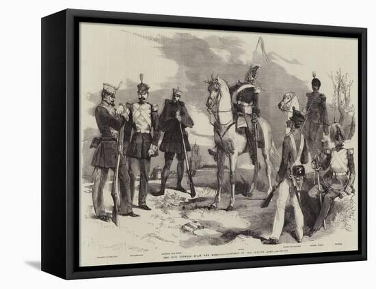 The War Between Spain and Morocco, Costumes of the Spanish Army-Edmond Morin-Framed Premier Image Canvas