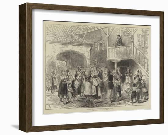 The War, Bosnian Women Seeking Relief at Usicza-Melton Prior-Framed Giclee Print