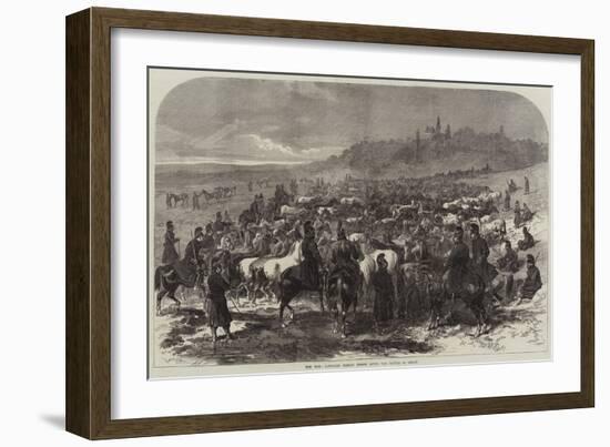 The War, Captured French Horses after the Battle of Sedan-Arthur Hopkins-Framed Giclee Print