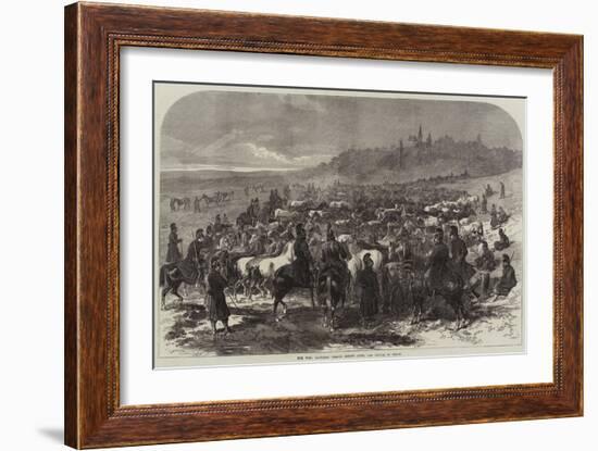 The War, Captured French Horses after the Battle of Sedan-Arthur Hopkins-Framed Giclee Print