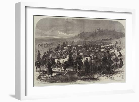 The War, Captured French Horses after the Battle of Sedan-Arthur Hopkins-Framed Giclee Print